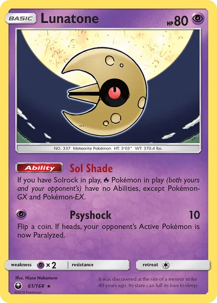 Lunatone card image