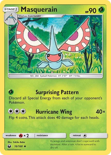 Masquerain card image