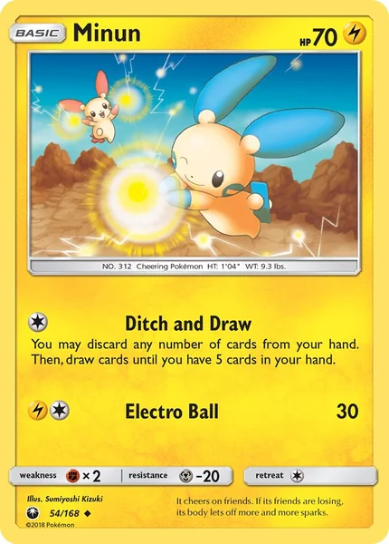 Minun card image