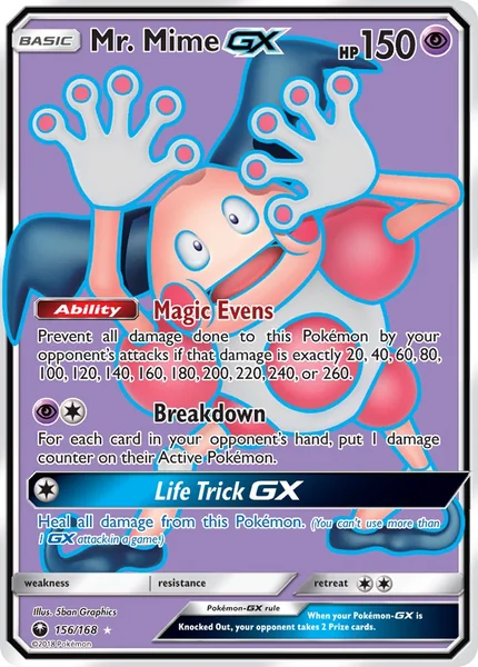 Mr. Mime GX card image