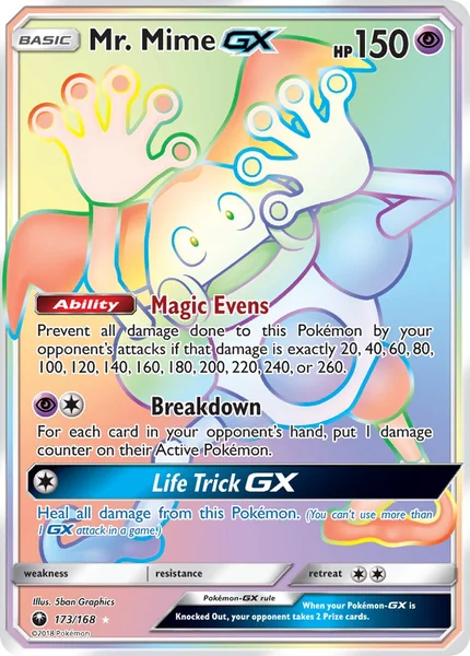 Mr. Mime GX card image