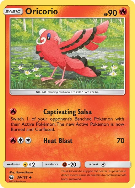 Oricorio card image
