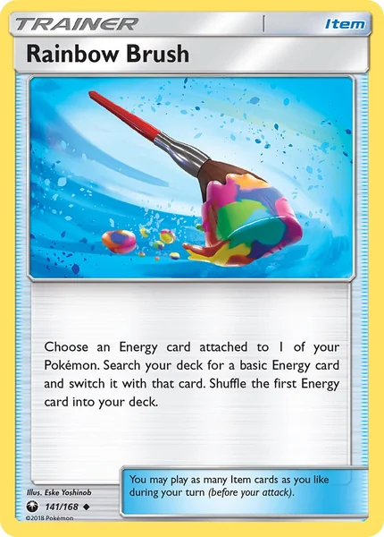 Rainbow Brush card image