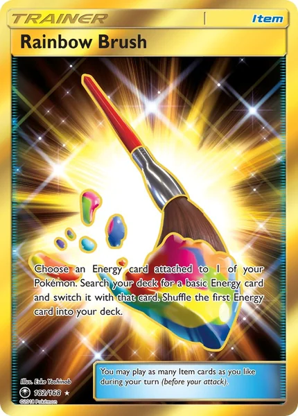 Rainbow Brush card image