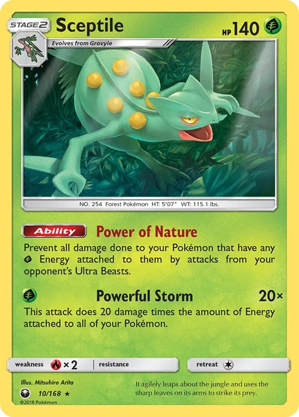Sceptile card image