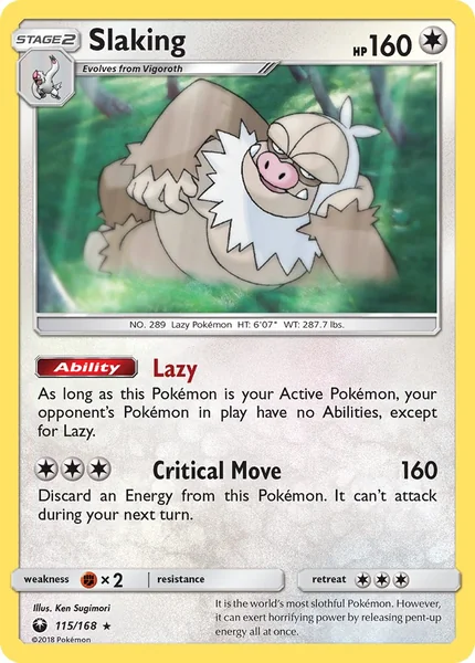 Slaking card image