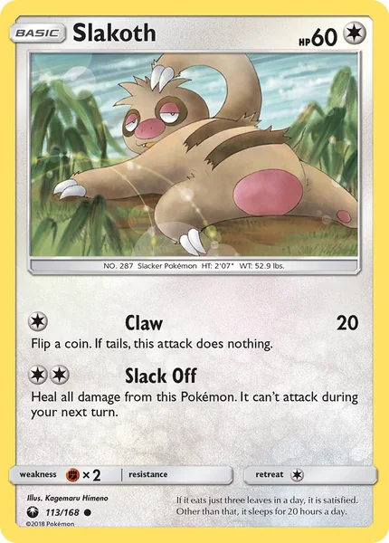 Slakoth card image
