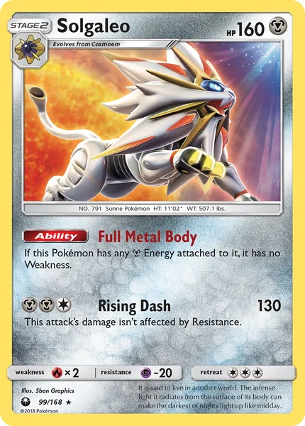 Solgaleo card image