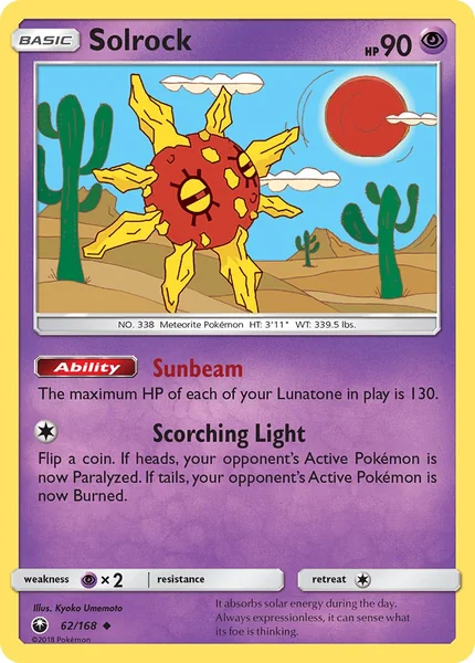 Solrock card image