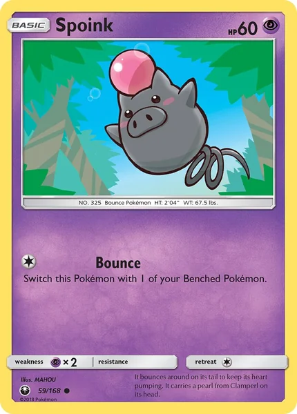 Spoink card image