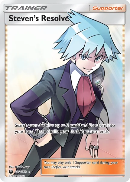 Steven's Resolve card image