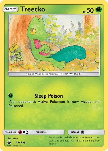 Treecko card image