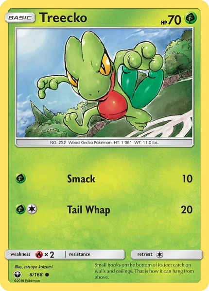 Treecko card image