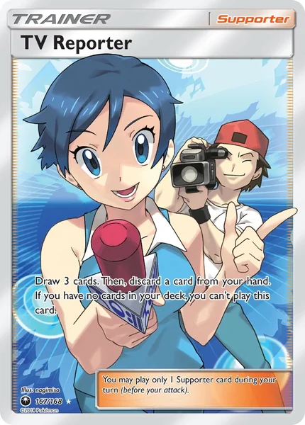 TV Reporter card image