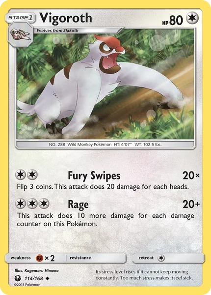 Vigoroth card image
