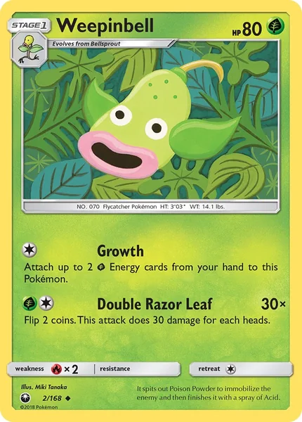 Weepinbell card image