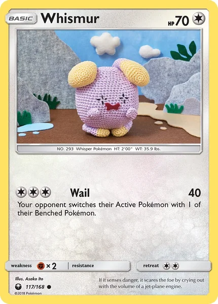 Whismur card image