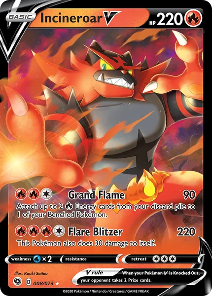Incineroar V card image
