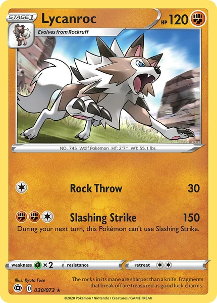 Lycanroc card image