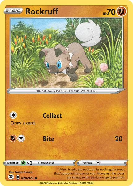 Rockruff card image
