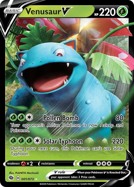 Venusaur V card image