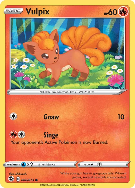 Vulpix card image