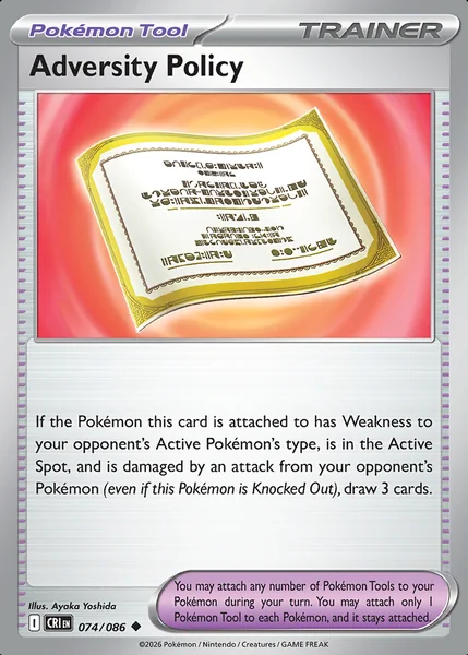 Adversity Policy card image