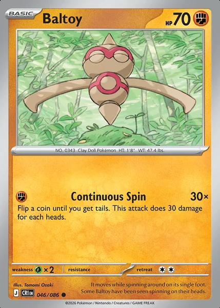 Baltoy card image