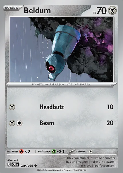 Beldum card image