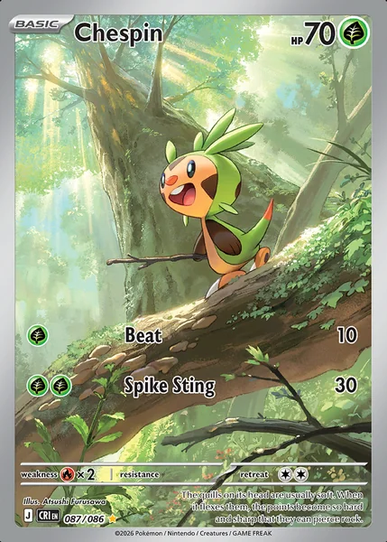 Chespin card image