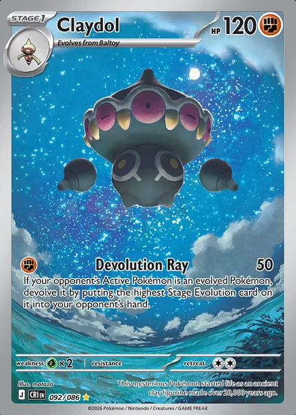 Claydol card image