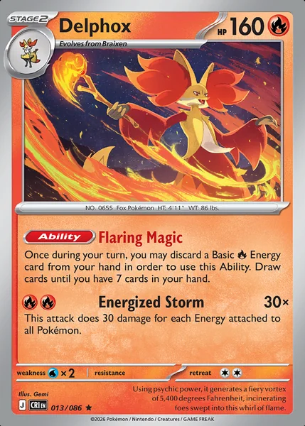 Delphox card image