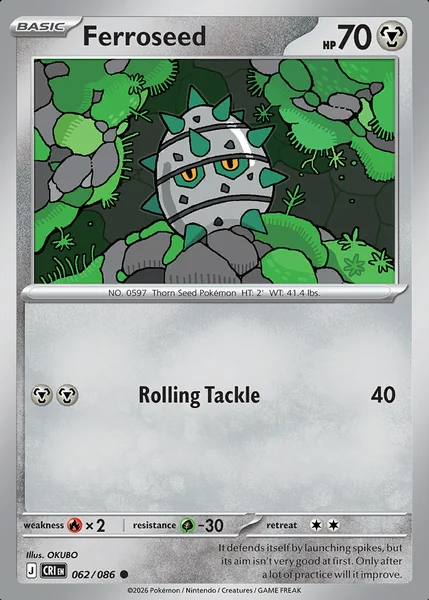 Ferroseed card image