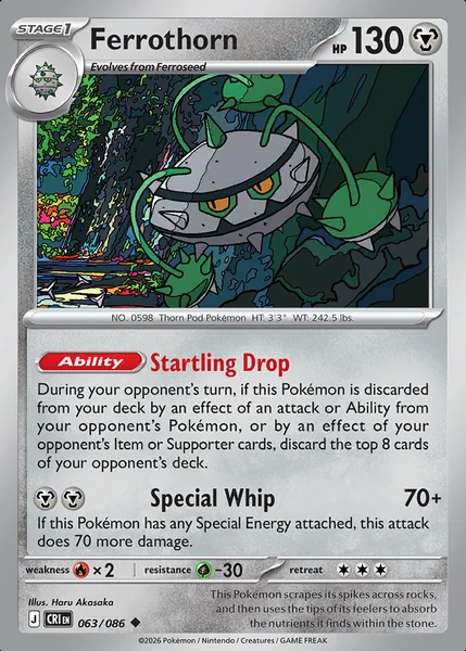 Ferrothorn card image
