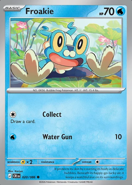 Froakie card image