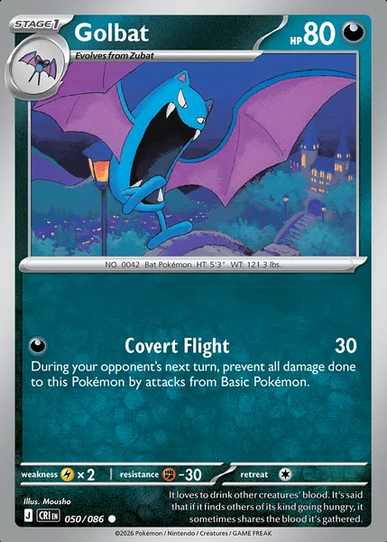 Golbat card image