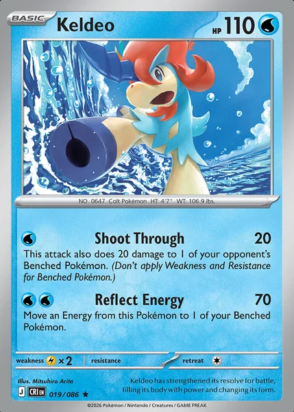 Keldeo card image