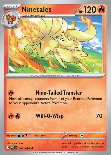 Ninetales card image