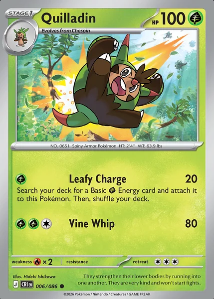 Quilladin card image