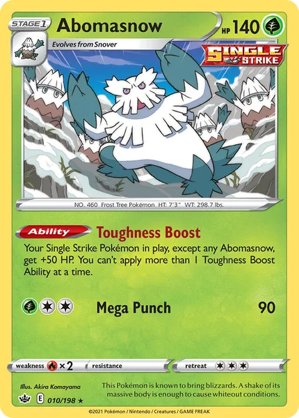 Abomasnow card image