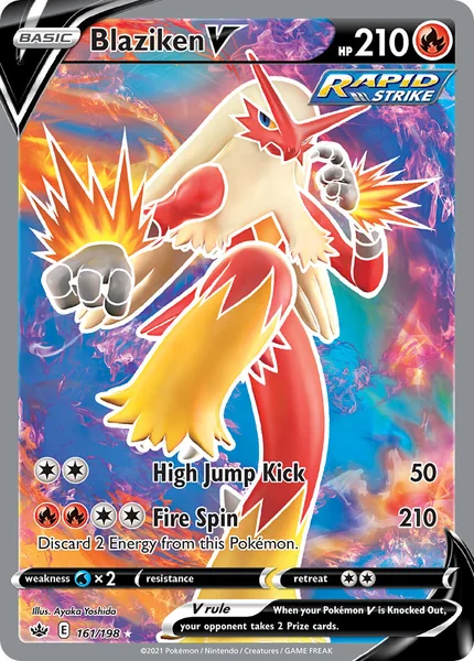 Blaziken V card image