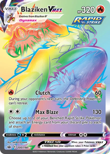 Blaziken VMAX card image