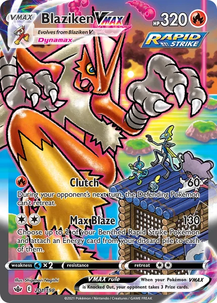 Blaziken VMAX card image
