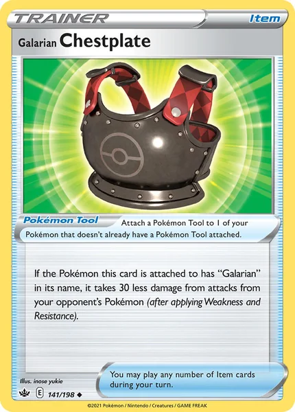 Galarian Chestplate card image