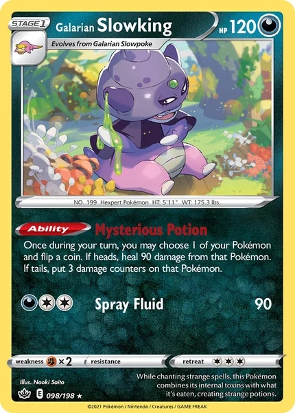 Galarian Slowking card image