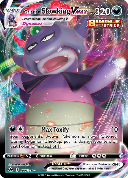 Galarian Slowking VMAX card image