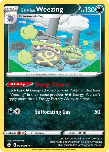 Galarian Weezing card image