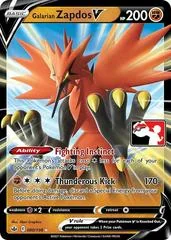 Galarian Zapdos V card image