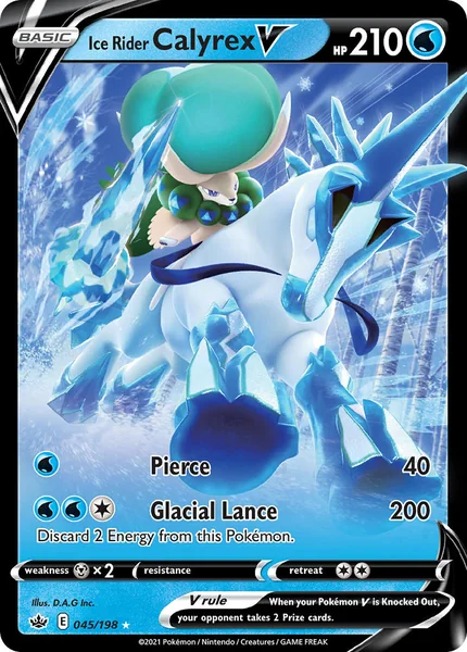 Ice Rider Calyrex V card image
