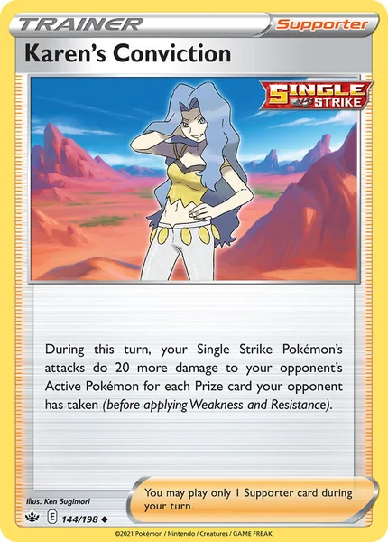 Karen's Conviction card image